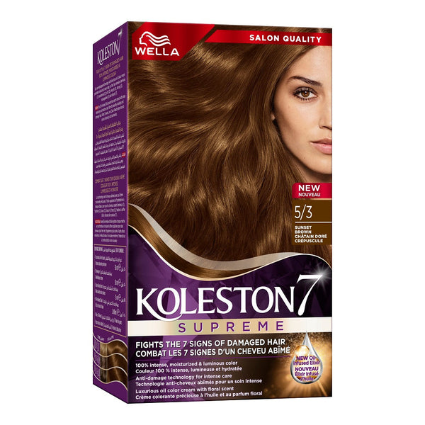Wella- Koleston Kit 5 3 Sunset Brown Menap