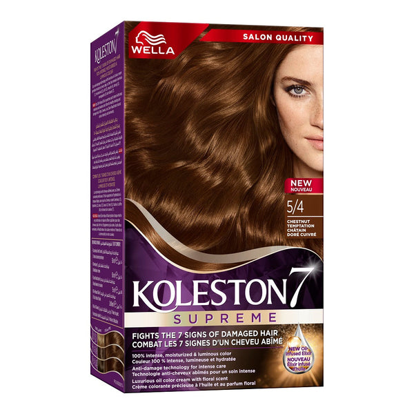 Wella- Koleston Kit 5 4 Chestnut Menap