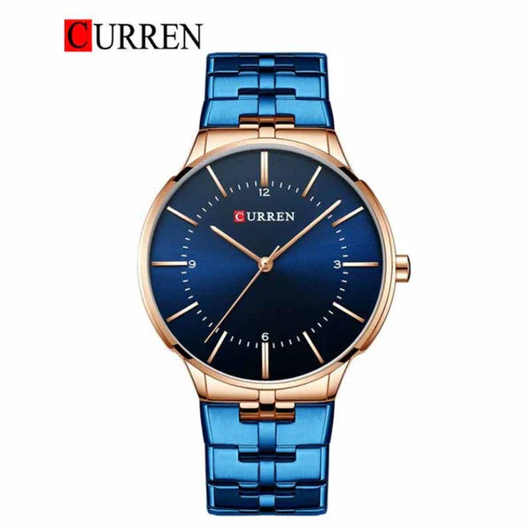 CURREN -  Original Brand Stainless Steel Band Wrist Watch For Men-8321-01