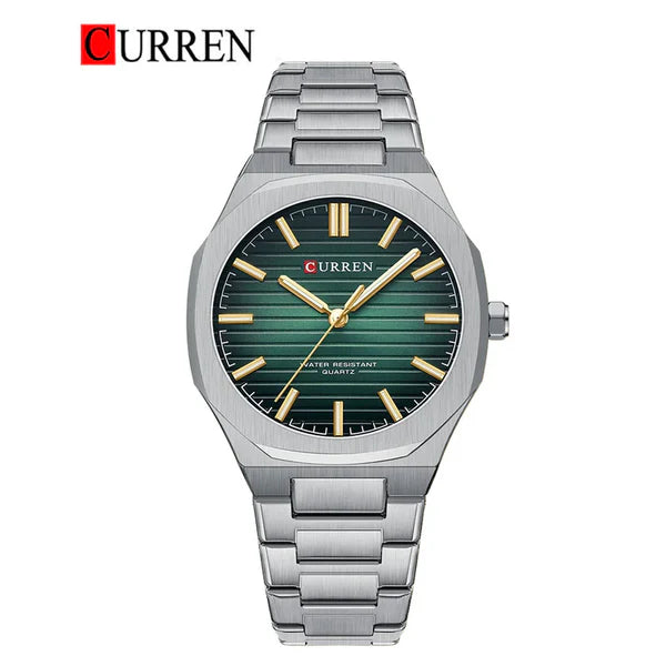 CURREN -  Original Brand Stainless Steel Band Wrist Watch For Men-8456-01