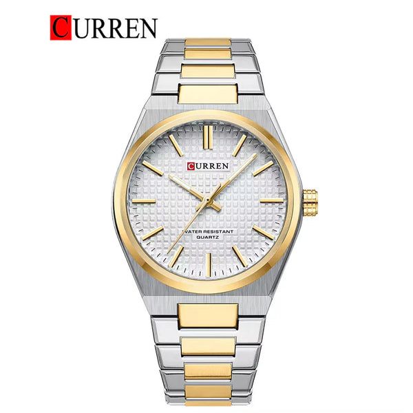 CURREN -  Original Brand Stainless Steel Band Wrist Watch For Men-8439-01