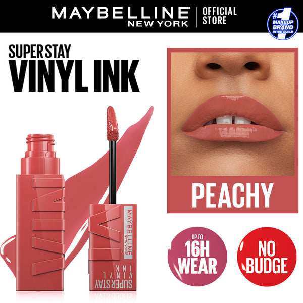 Maybelline New York - Super Stay®Vinyl Ink Longwear Liquid Lipcolor - Peachy