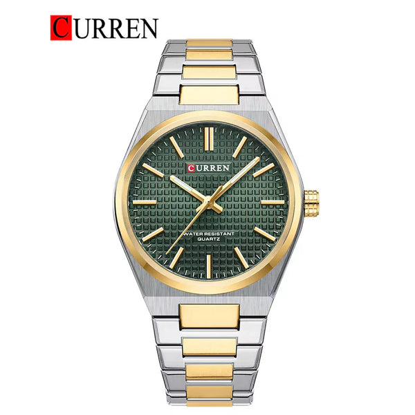 CURREN -  Original Brand Stainless Steel Band Wrist Watch For Men-8439-04