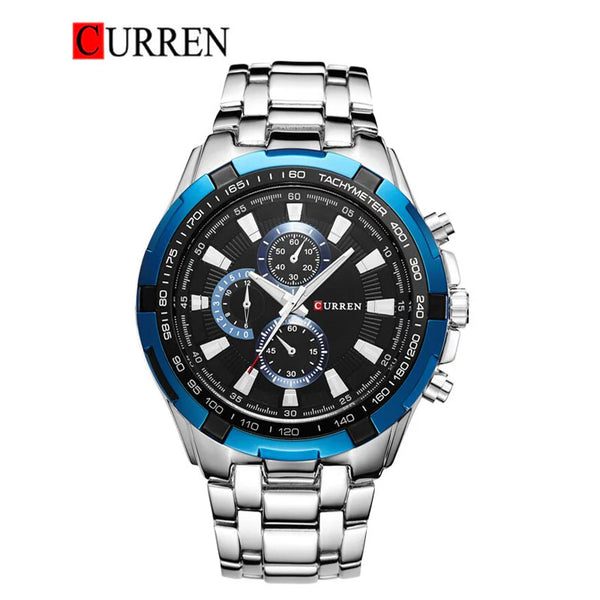 CURREN -  Original Brand Stainless Steel Band Wrist Watch For Men-8023-05