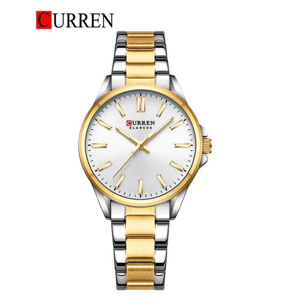 CURREN -  Original Brand Stainless Steel Wrist Watch For Woman-9090-05