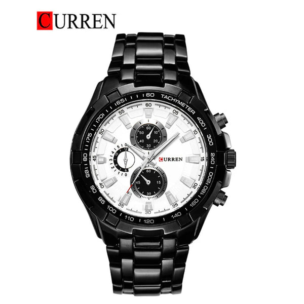 CURREN -  Original Brand Stainless Steel Band Wrist Watch For Men-8023-06