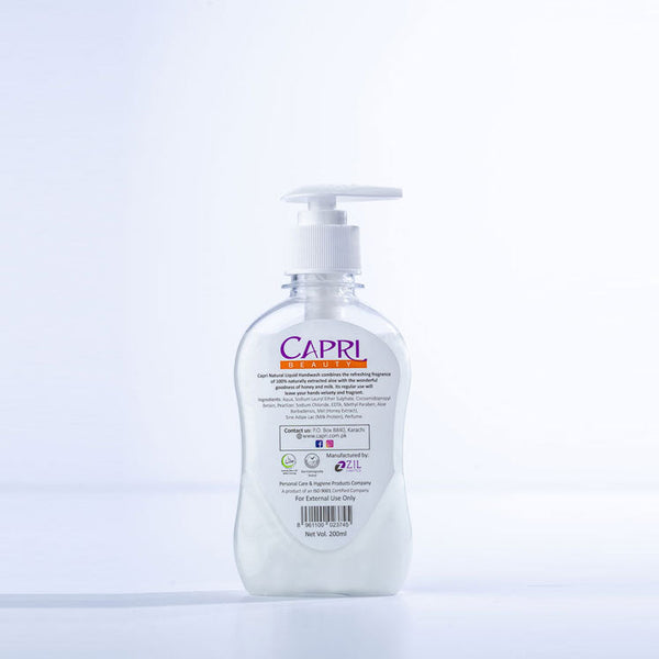 Capri Aloevera, Honey & Milk Protein Handwash - 450ML