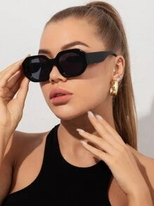 Shein - 1pc Polygonal Fashionable Women Eyeglasses Shades Beach Accessories