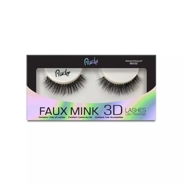 Rude Cosmetics - Faux Mink 3D Lashes - Transitionalist