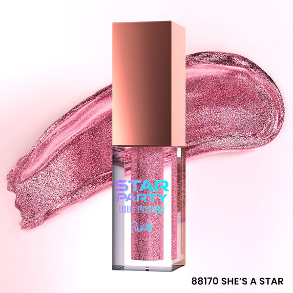 Rude Cosmetics - Star Party Liquid Glitter Eyeshadow - She's a Star