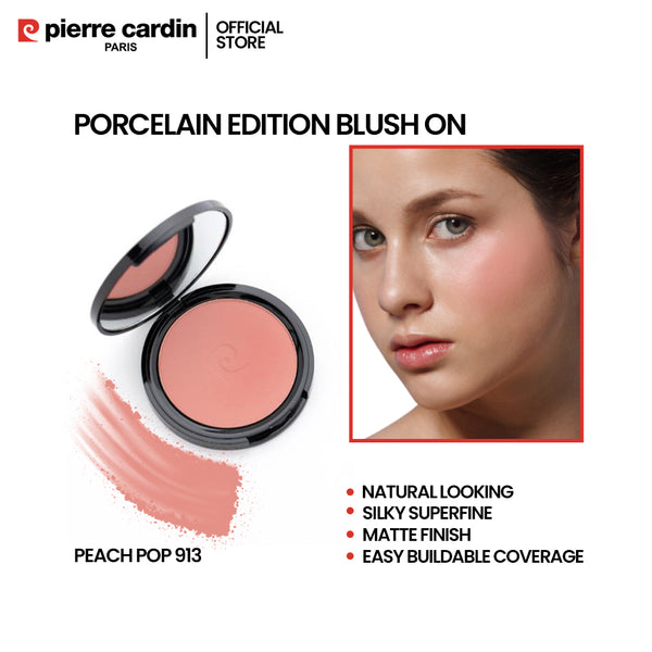 Pierre Cardin Paris - Porcelain Edition Blush On - Peach Pop 913