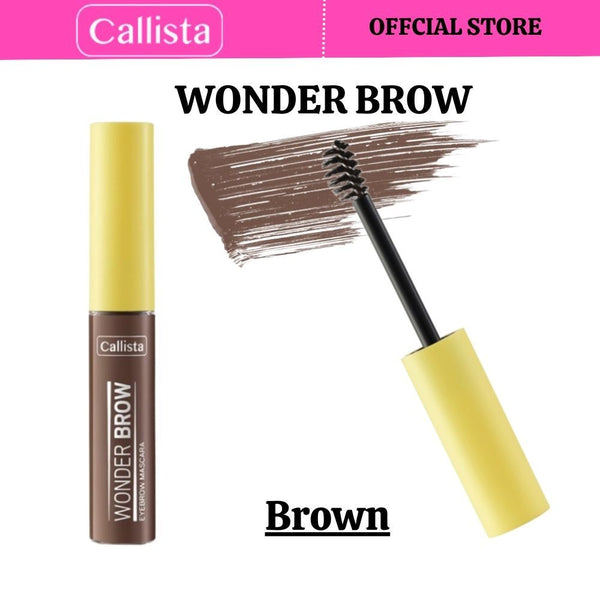 Callista Wonder Brow Eyebrow Mascara - 02 Brown