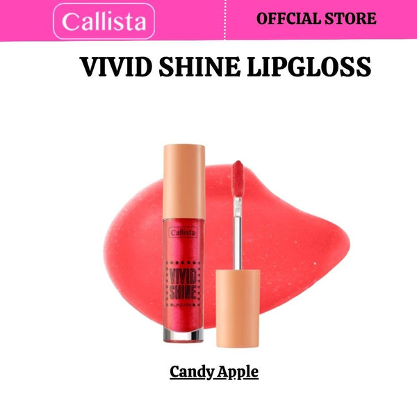 Callista Vivid Shine Lip Gloss - 104 Candy Apple