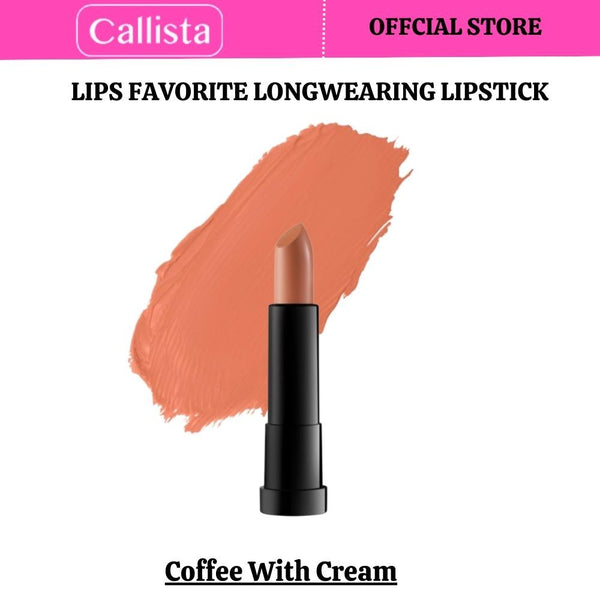 Callista Lips Favorite Longwearing Lipstick - 307 Coffee Cream