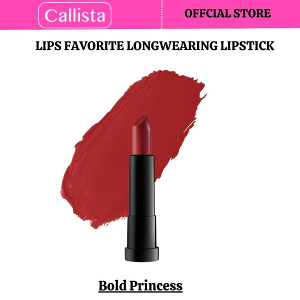 Callista Lips Favorite Longwearing Lipstick - 303 Bold Princess