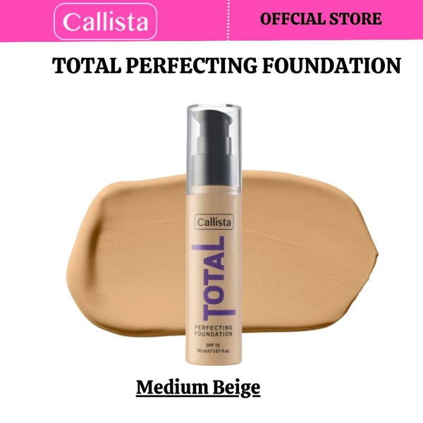 Callista Total Perfecting Foundation - 230 Medium Beige