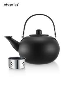 Shein - 1pc Water Kettle, Metal Coffee Pot, Stainless Steel Tea Kettle, Tea Kettle For Stove Top,