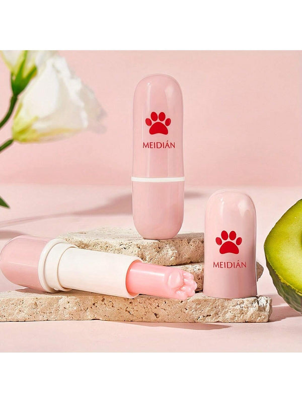 Shein - Moisturizing & Nourishing Cat Paw Shaped Lip Balm For Women, Prevent Chapped & Cracked Lips, Invisible Texture, All Seasons