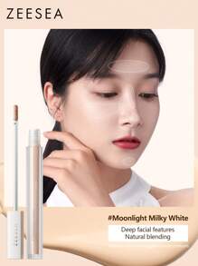 Shein  - Zeesea Soft Matte Complexion Essentials Brightens And Fits Naturally Silky Moist For Long Complexion - #Moonlight Milky White