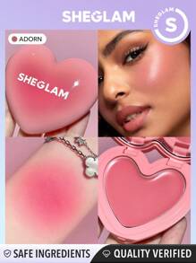 SHEGLAM - Playing Cupid Cream Blush- Adorn