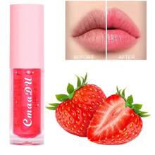 Shein  - Fruity Color-Changing Lip Glaze, Moisturizing Lipstick Lips, Long-Lasting Waterproof Lip Balm