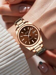 Shein - 1pc Women's Fashionable And Minimalist Watch