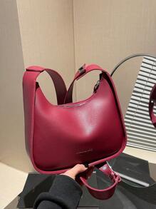 Shein - Burgundy Elegant Handbag