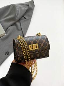 Shein - Fashionable Mini Lipstick Shoulder Bag For Daily Use