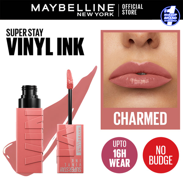 Maybelline New York - Super Stay®Vinyl Ink Longwear Liquid Lipcolor - 100 charmed