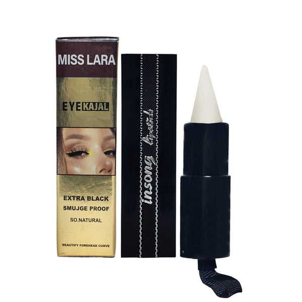 Miss Lara - White Eye Kajal Professional Make Up Long Wear Gel Eye Kajal