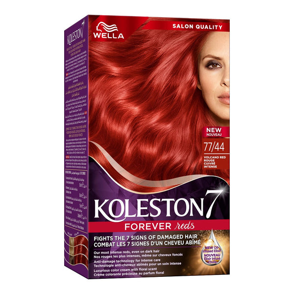 Wella- Koleston Kit Intense Copper Red 77/44 Menap