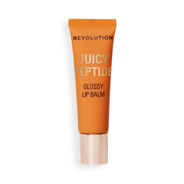 Makeup Revolution Juicy Peptide Lip Balm Peach Bellini Orange