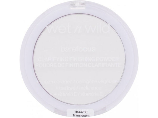 Wet n Wild - Bare Focus Clarifying Finishing Powder - Translucent