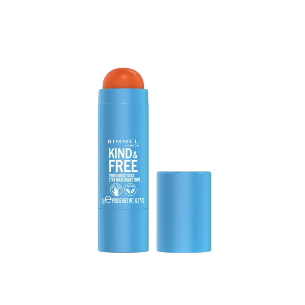 Rimmel London - KIND & FREE tinted multi stick 004-Tangerine Dream