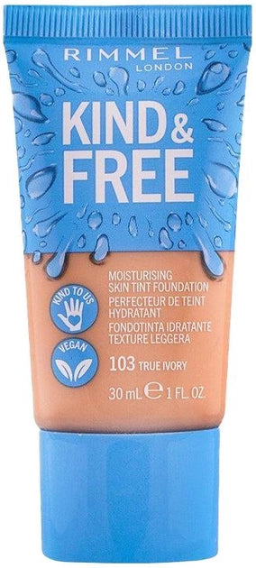 Rimmel London - Kind & Free Foundation - 103 True Ivory