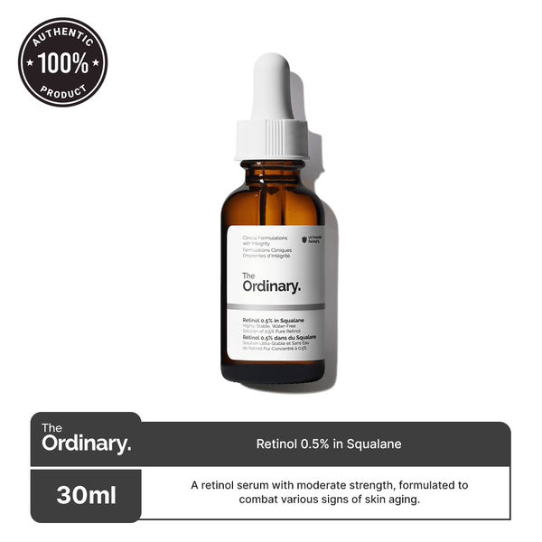 The Ordinary - Retinol 0.5% in Squalane - 30ml