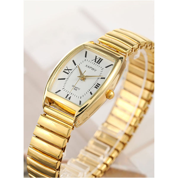 Shein - Elegant Digital Display Women's Quartz Watch, Old Fashioned Casual Style Wristwatch For Ladies And Seniors