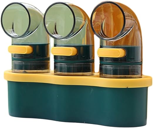 Home.Co- Set of 3 Click Spice Bottle