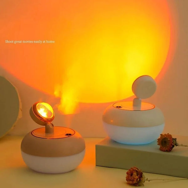 Home.Co - Sunset Lamp with Humidifier