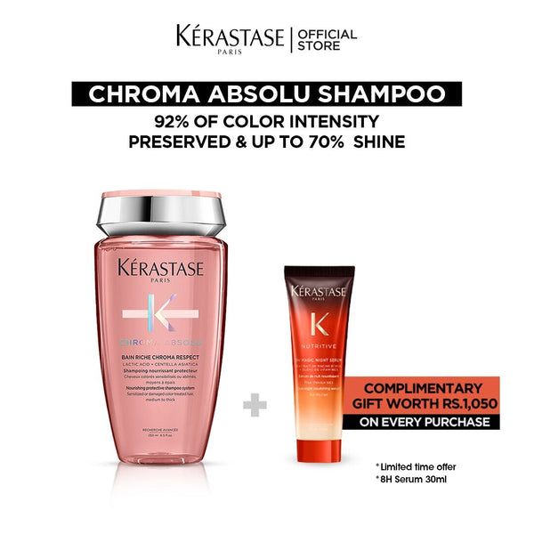 Kerastase - Chroma Absolu Sulfate-Free Color Protecting & Nourishing Shampoo - 250ml