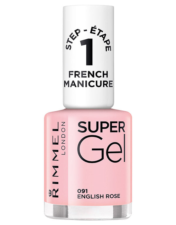 Rimmel - Super Gel Nail Polish 091-English Rose