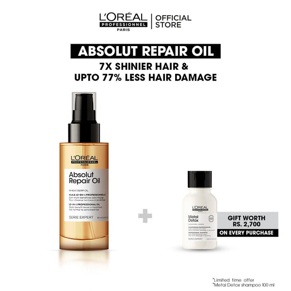 L'Oreal Professionnel - Serie Expert Absolute Repair Hair Serum 90 ML - For Dry & Damaged Hair