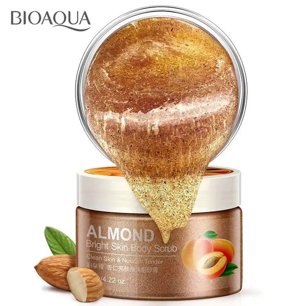 Bioaqua - Almond Bright Moisturizing Body Scrub 120gm