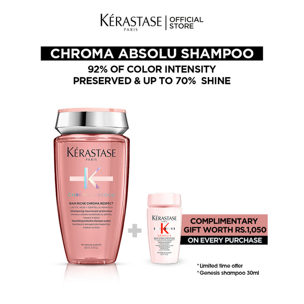 Kerastase - Chroma Absolu Sulfate-Free Color Protecting & Nourishing Shampoo - 250ml