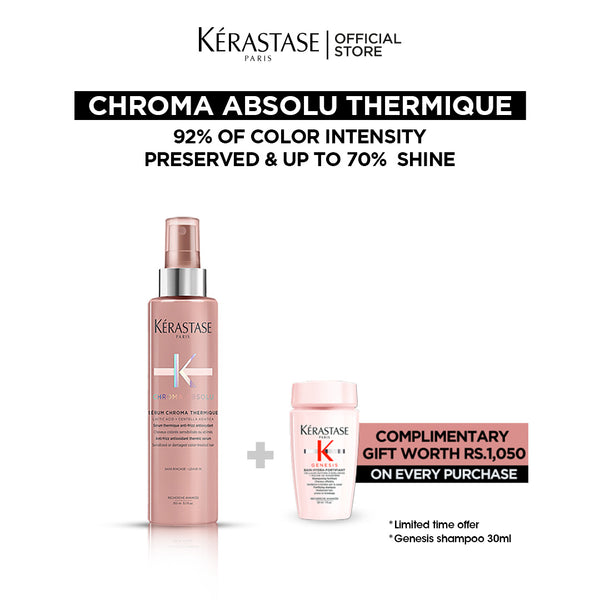 Kerastase - Chroma Absolu Color Protection Anti-Frizz Antioxidant Heat Protectant Serum - 150ml