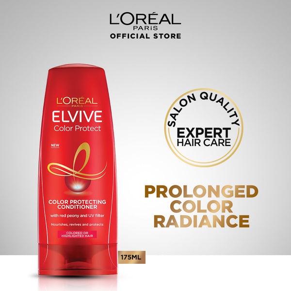 L'Oreal Paris- Elvive Color Protect Conditioner 175 ml - For Colored Hair