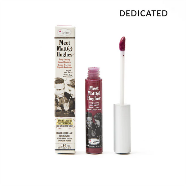 The Balm- Meet Matte Hughes® Long Lasting Liquid Lipstick- Dedicated