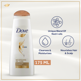 Dove Nourishing Oil Care Shampoo - 175ML