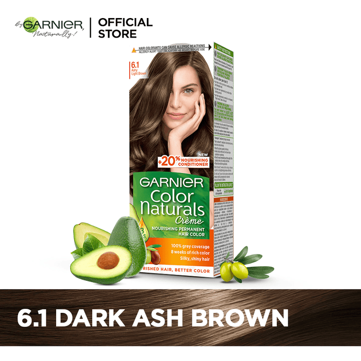 Garnier Color Naturals - 6.1 Dark Ash Blonde Hair Color