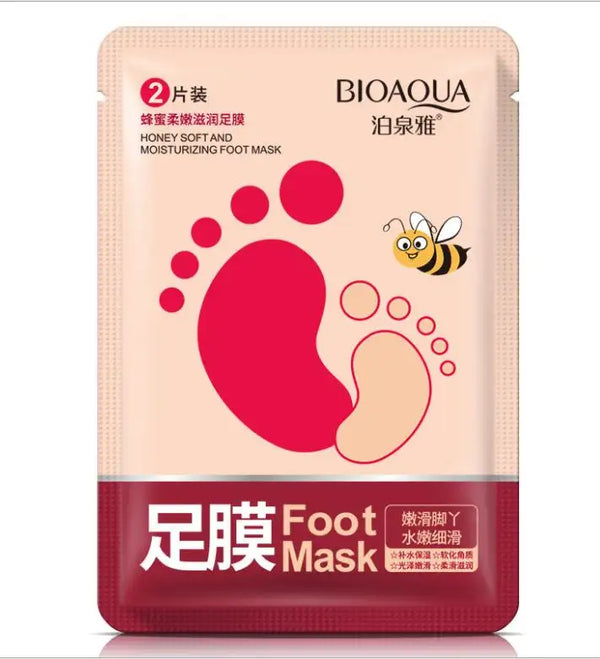 Bioaqua - Honey Miosturizing Foot Mask 30G